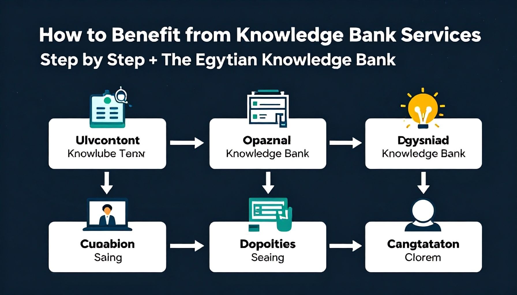 كيفية الاستفادة من خدمات بنك المعرفة خطوة بخطوة