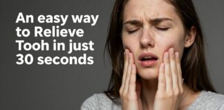 طريقة سهلة لتخفيف ألم الأسنان خلال 30 ثانية فقط