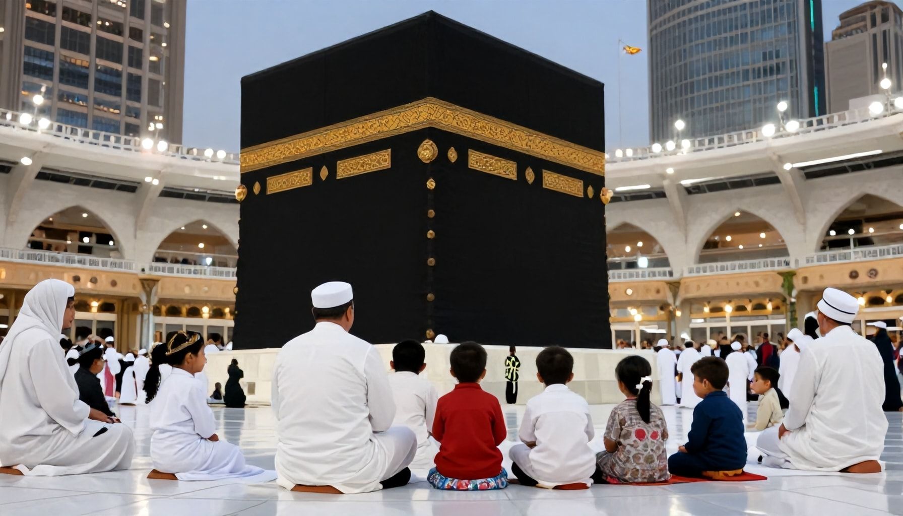 كيفية الحفاظ على راحة الأطفال أثناء أداء المناسك