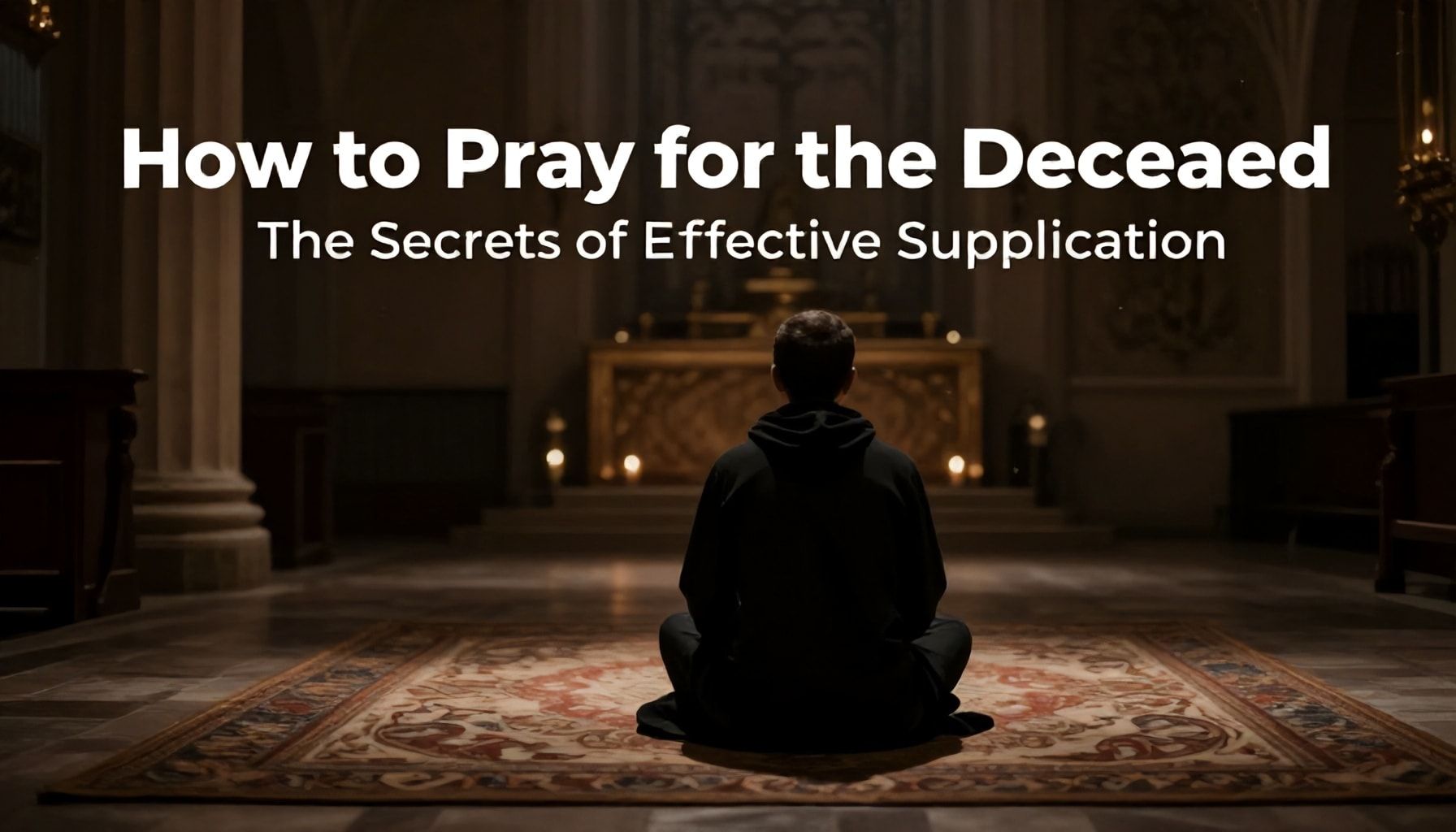 كيفية الدعاء للميت: أسرار فعالية الدعاء*