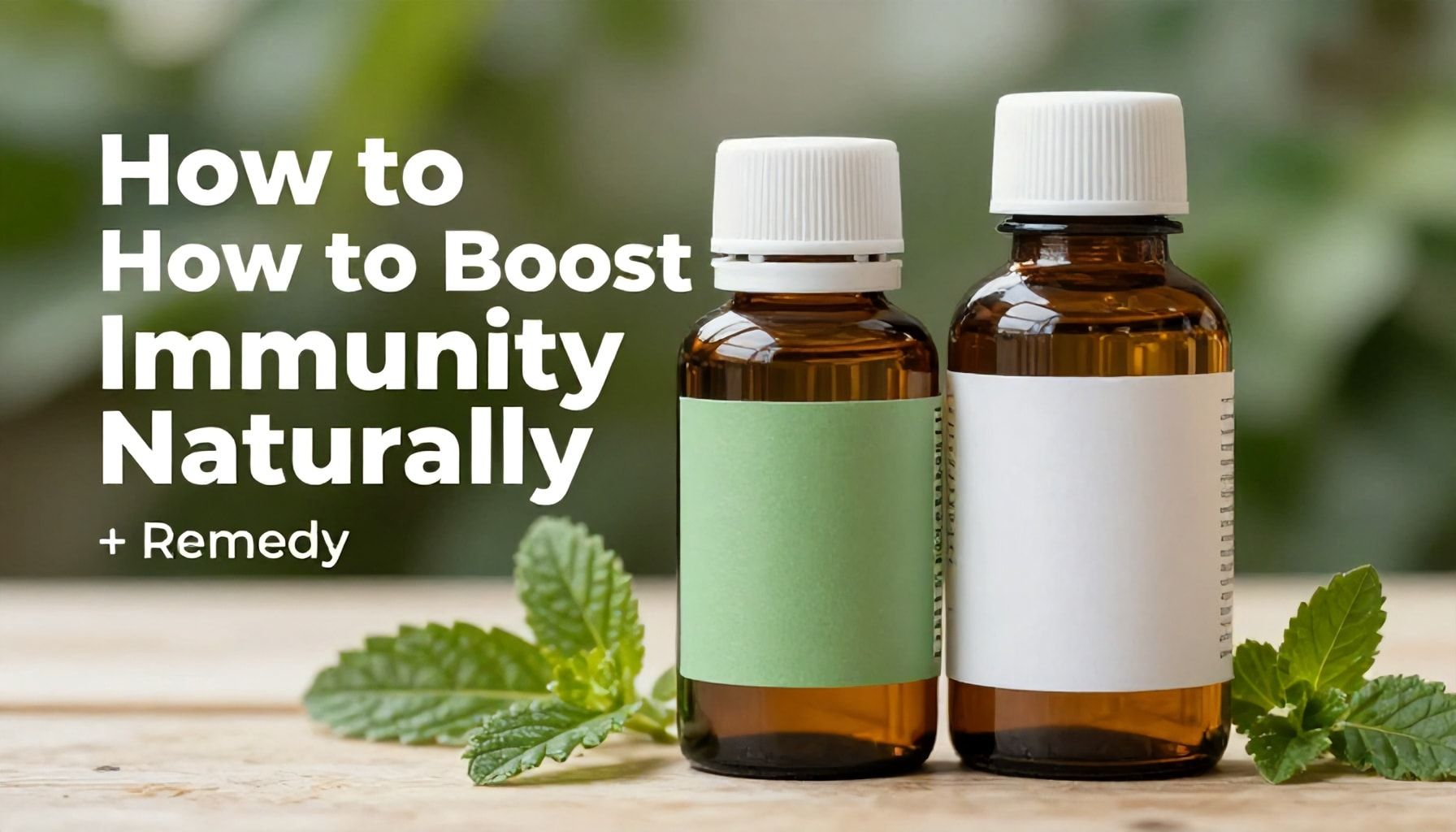 كيفية تعزيز المناعة بشكل طبيعي