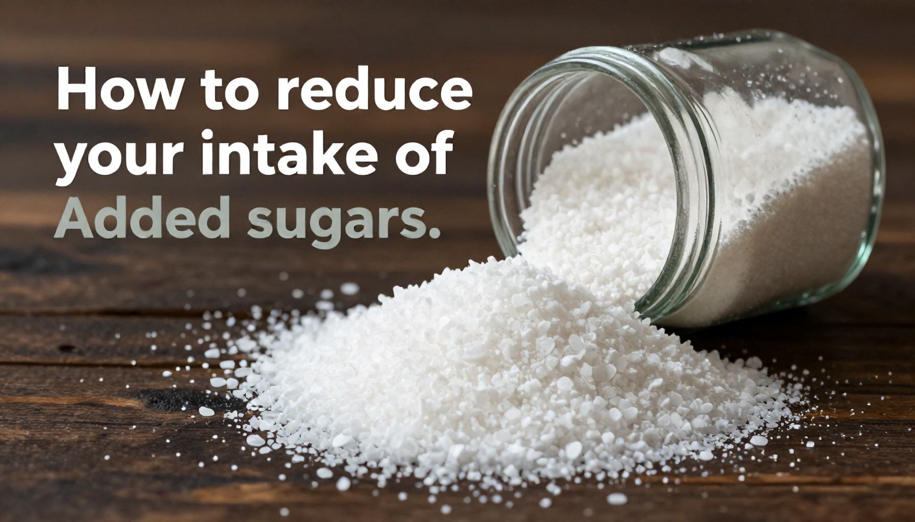 كيفية تقليل استهلاكك للسكريات المضافة: الخطوة الأولى لتحسين حساسية الأنسولين*