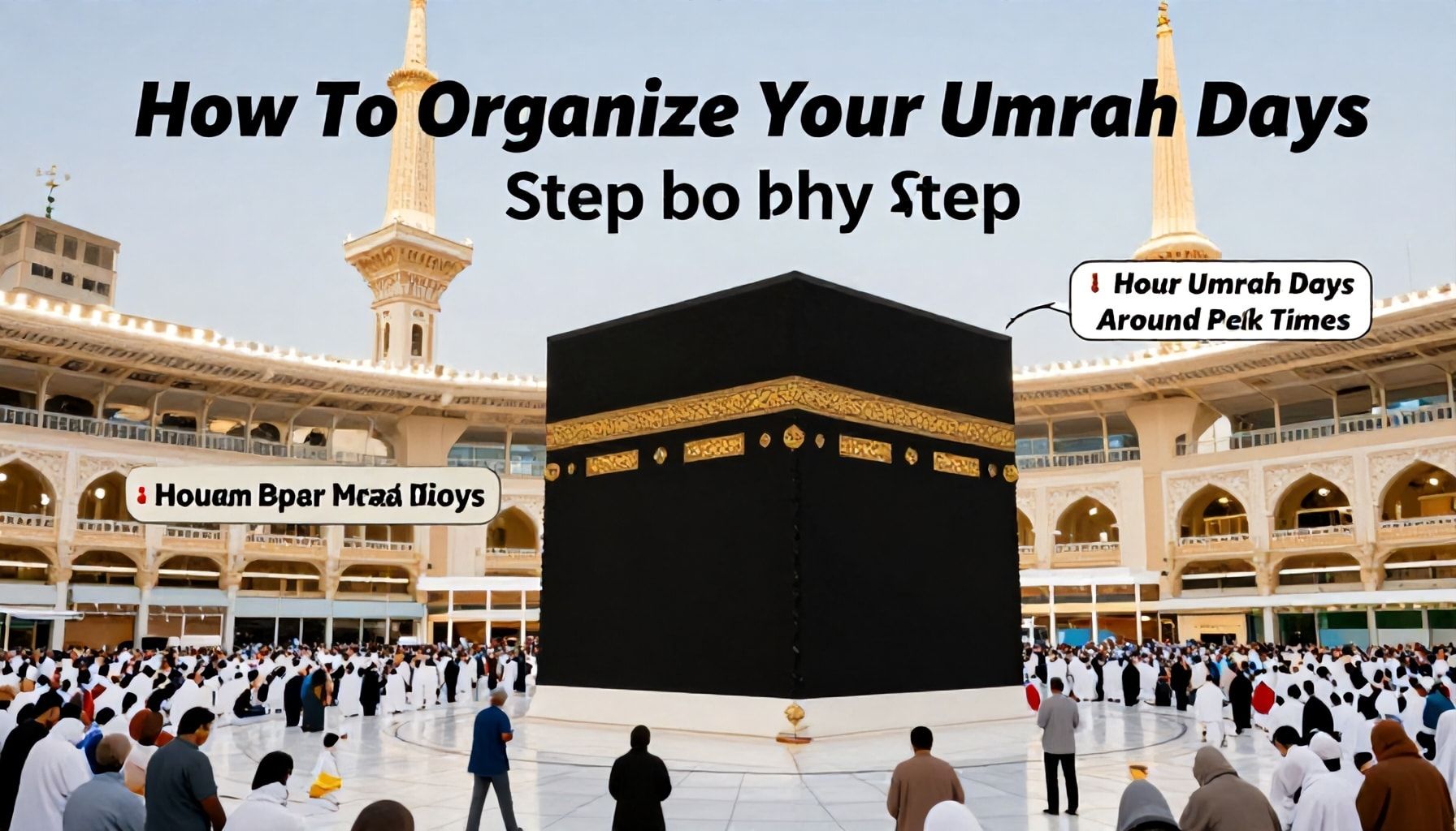 كيفية تنظيم أيام العمرة خطوة بخطوة