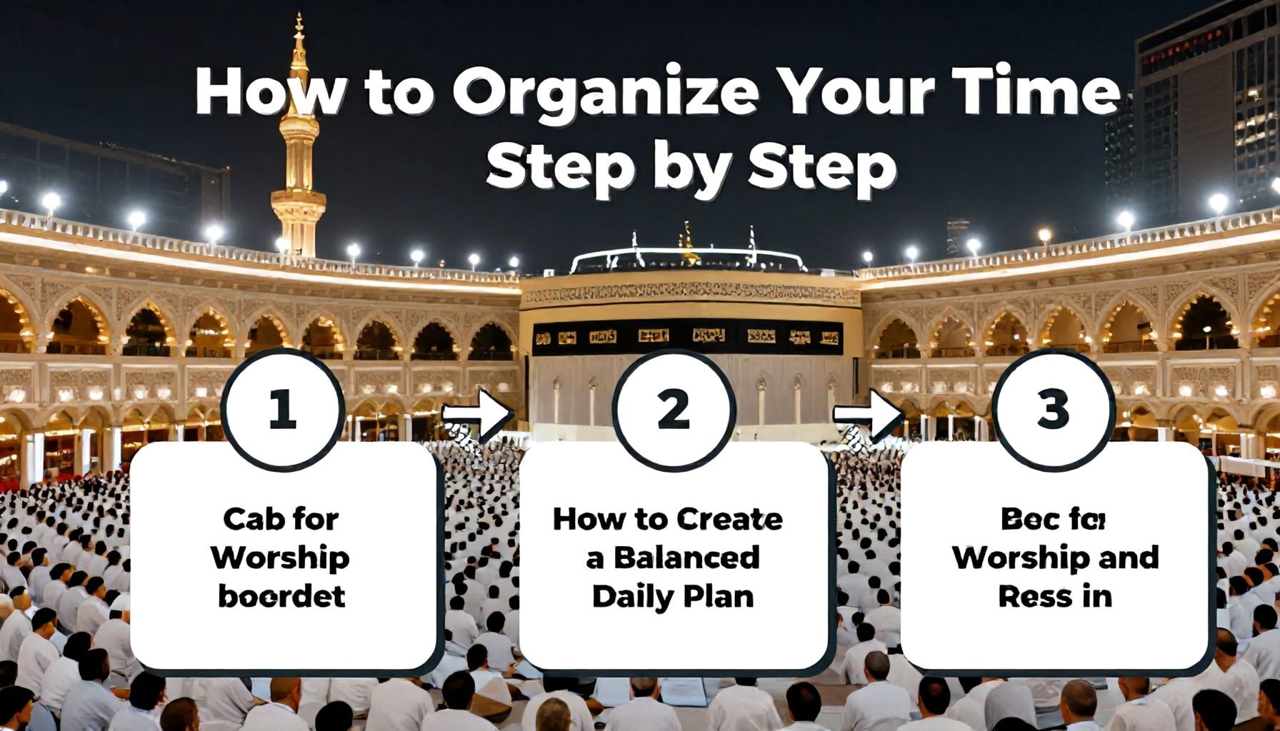 كيفية تنظيم وقتك خطوة بخطوة