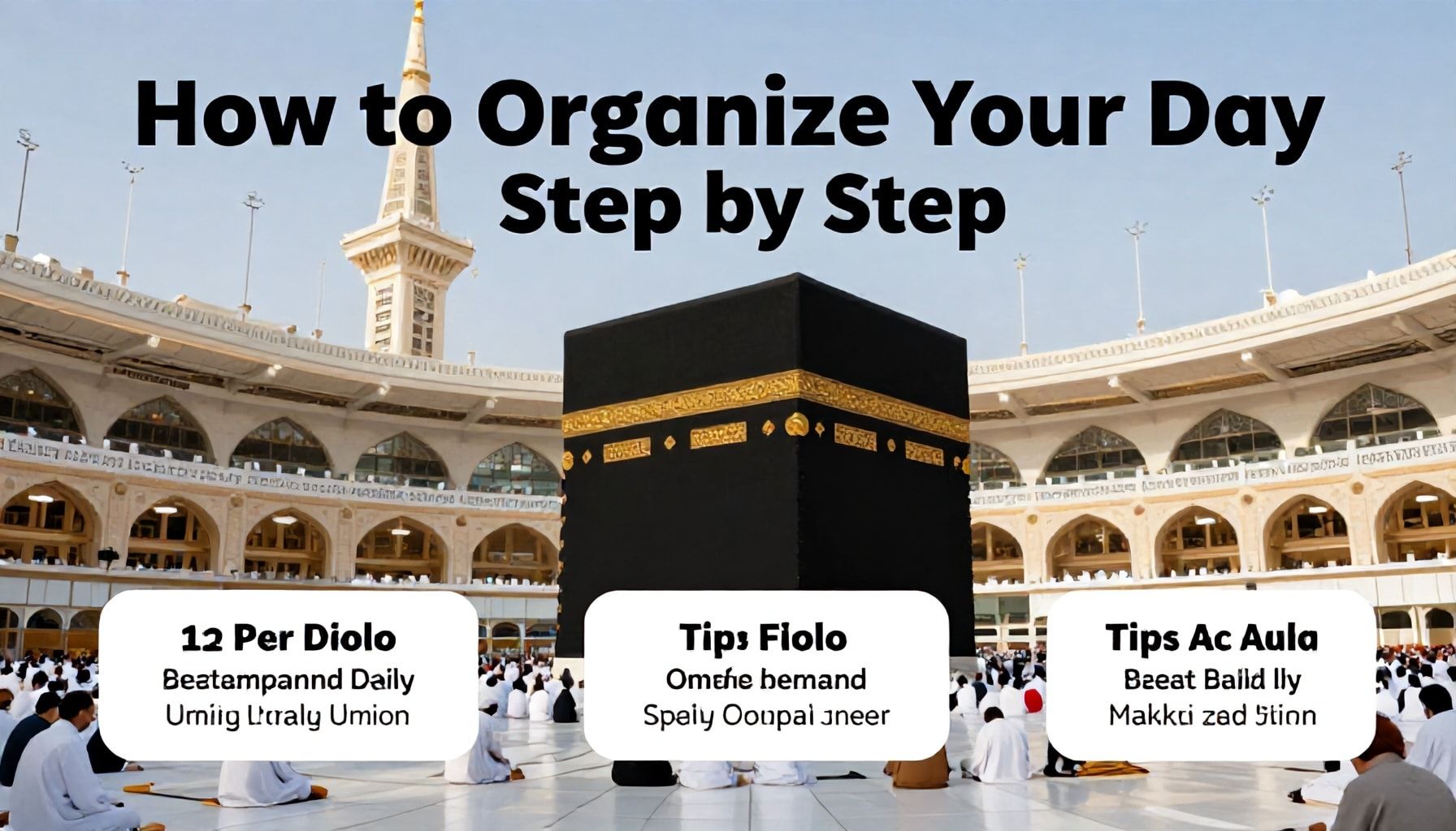 كيفية تنظيم يومك خطوة بخطوة