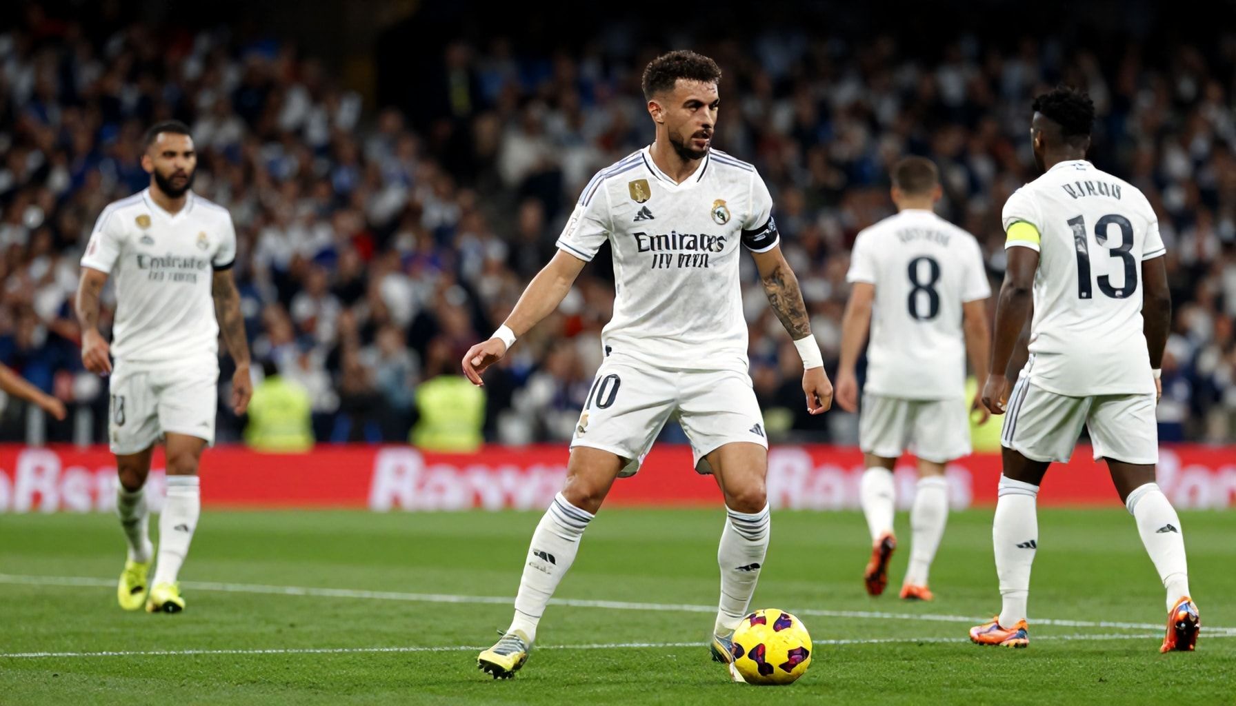 كيفية ريال مدريد في السيطرة على المباراة