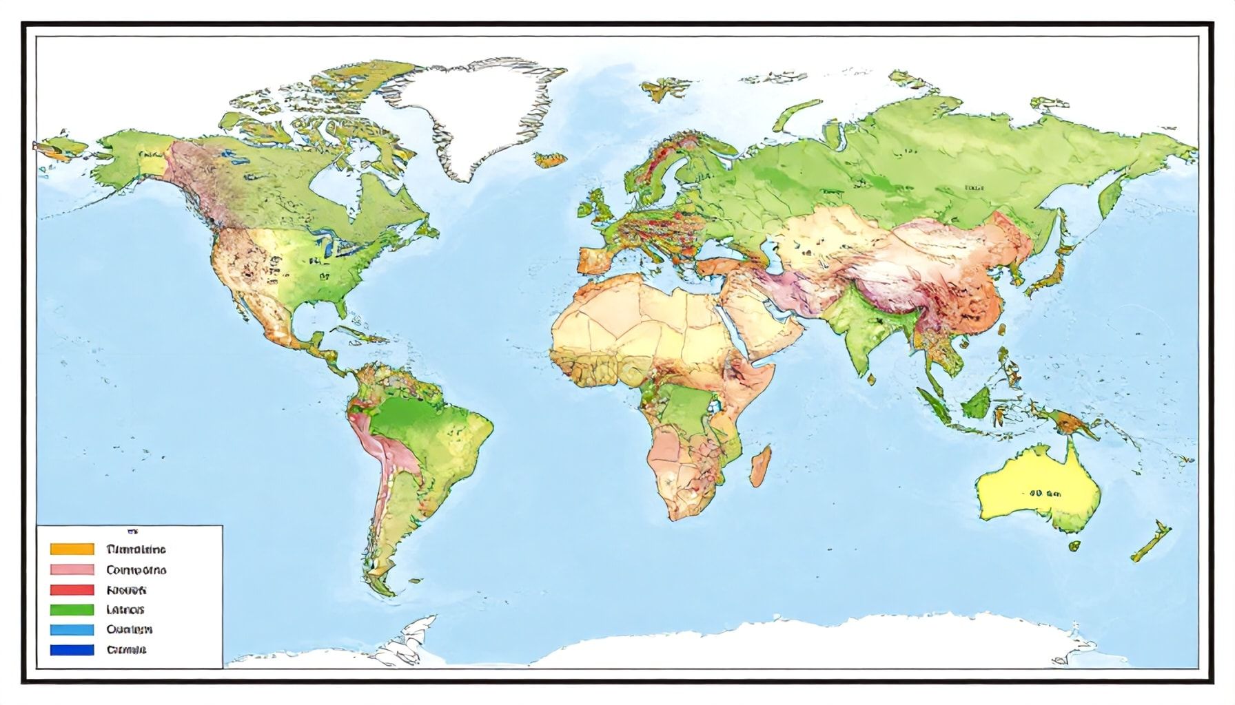 كيفية قراءة خريطة العالم: دليل خطوة بخطوة*