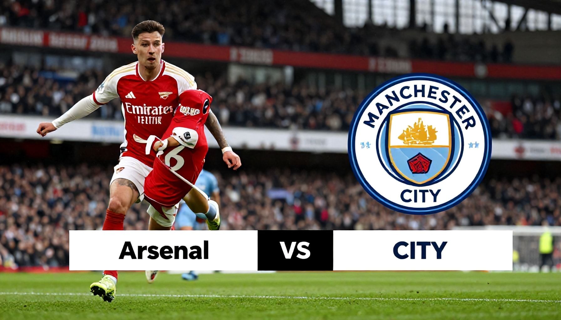 كيفية متابعة مباراة أرسنال والمنشستر سيتي مباشرة