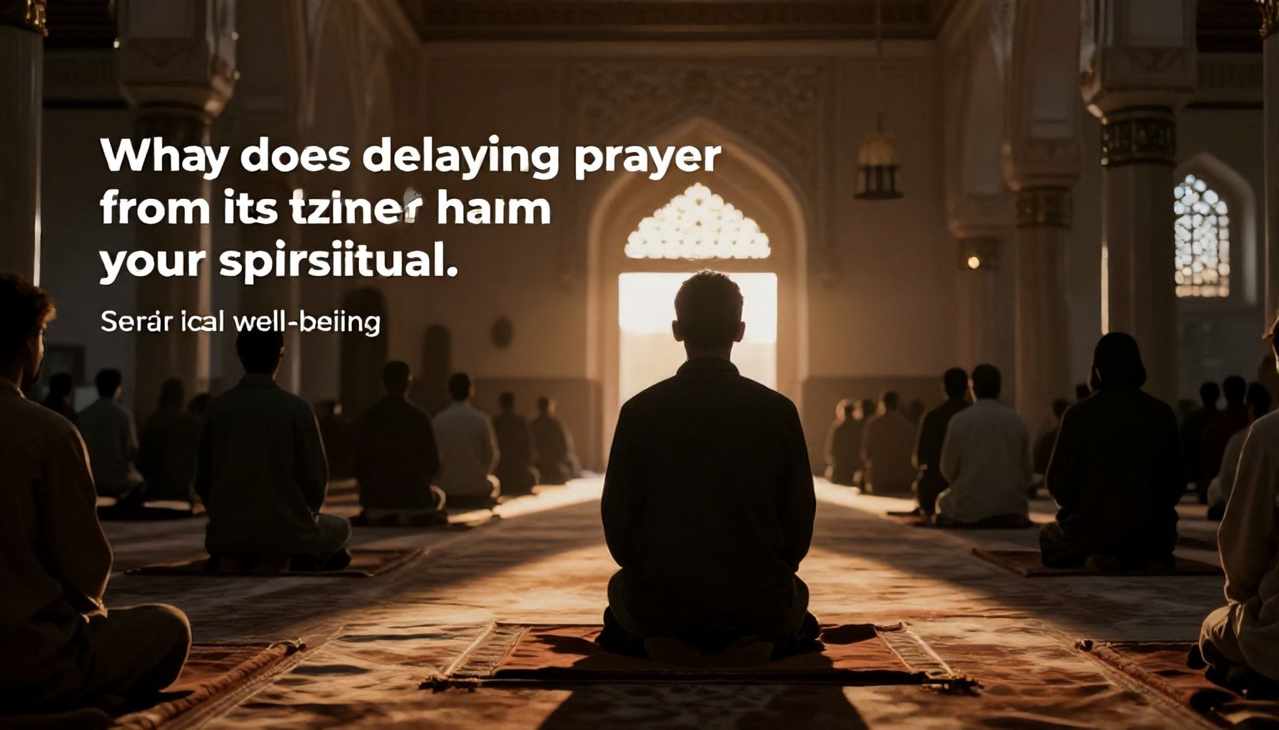 لماذا تأخر الصلاة عن وقتها يضر بصلاحك الروحي؟*