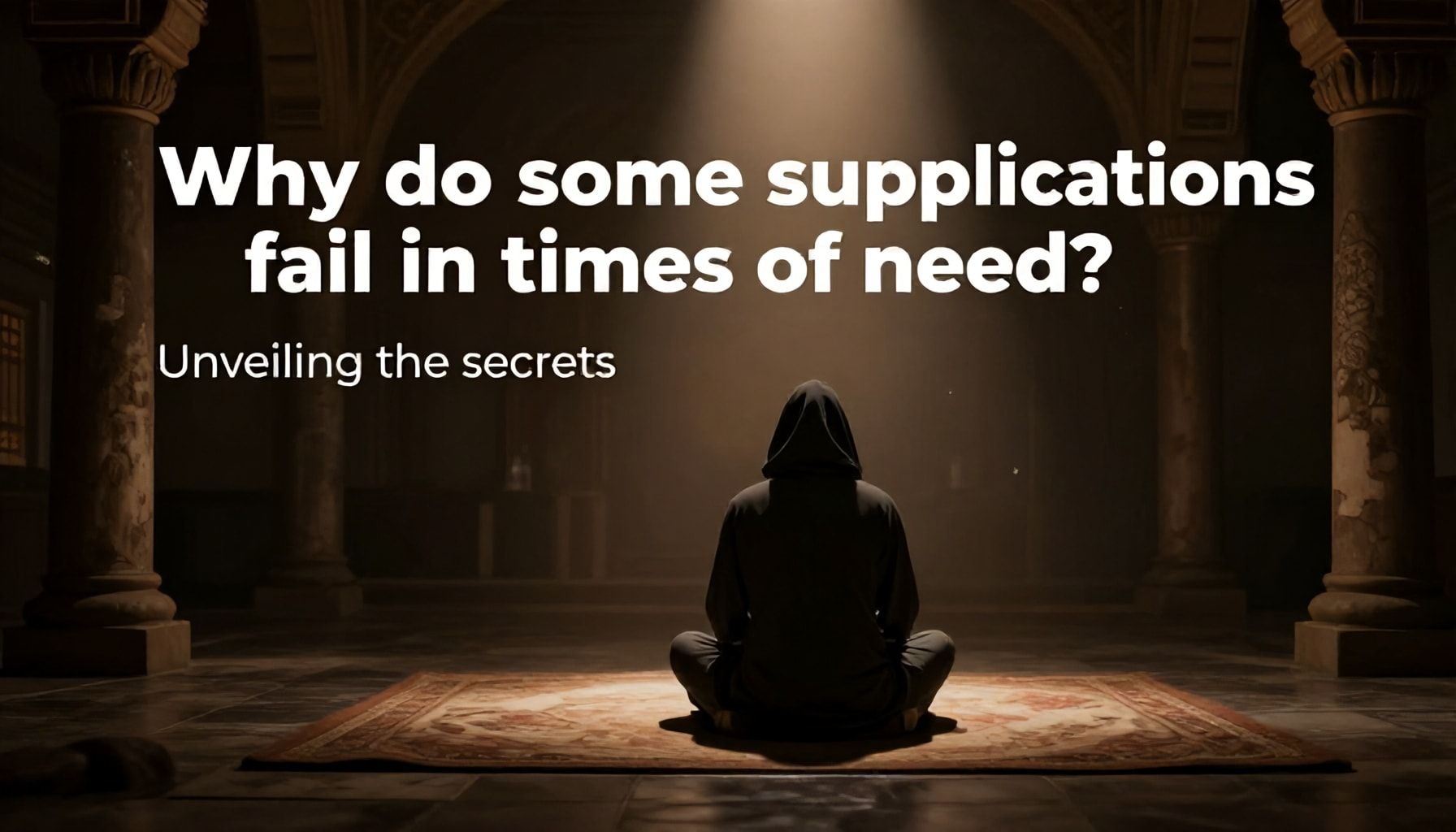 لماذا تفشل بعض الدعاء في الحاجة؟ كشف الأسرار*