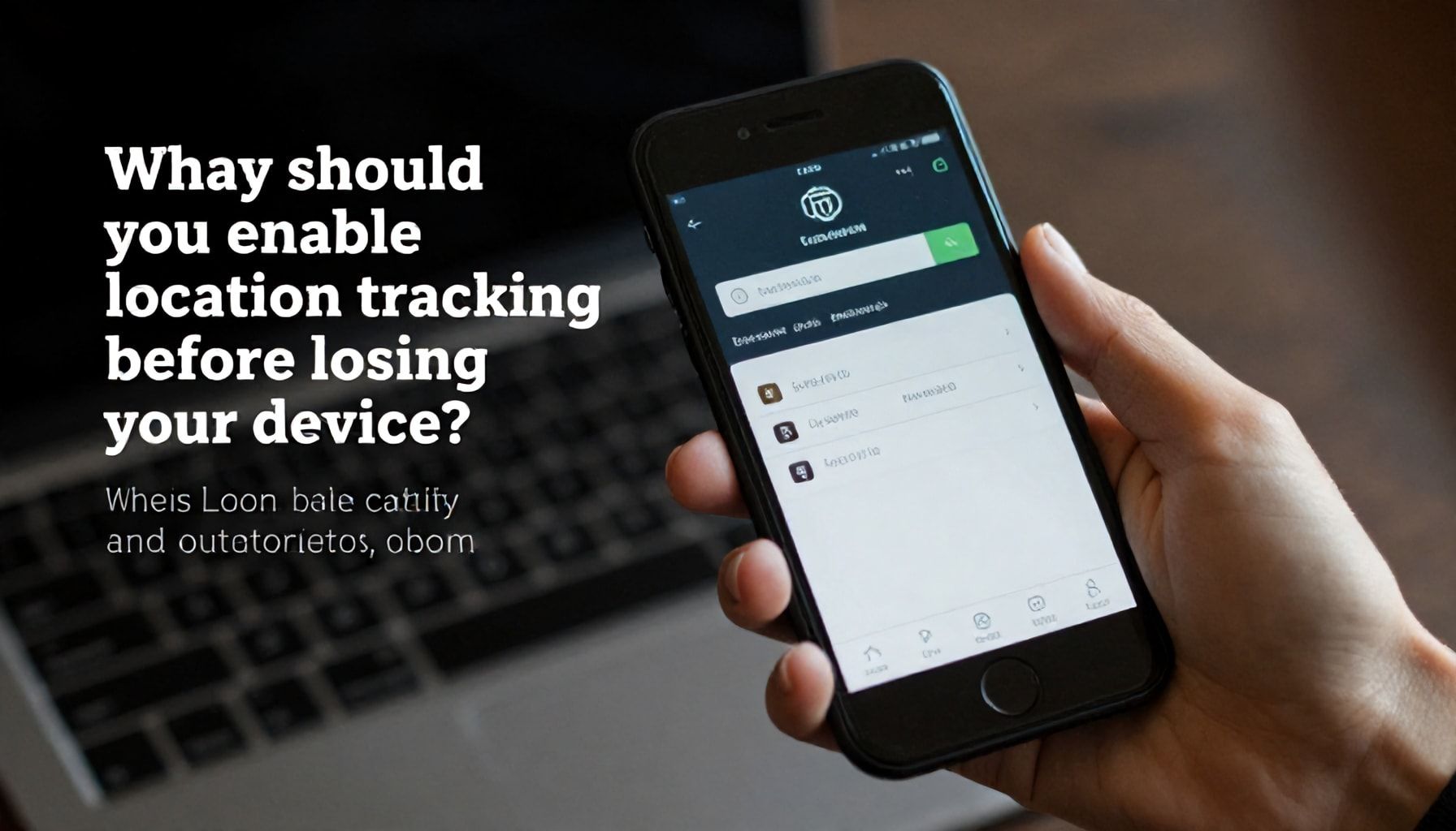 لماذا يجب أن تفعّل تتبع الموقع قبل فقدان جهازك؟*