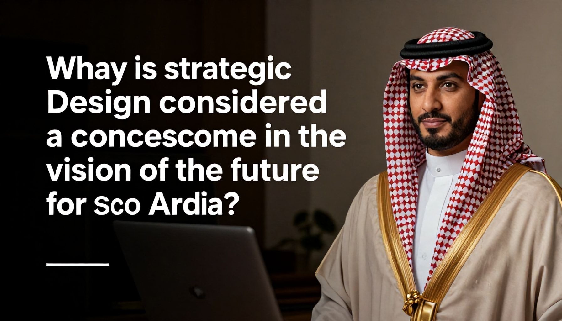 لماذا يعتبر التصميم الاستراتيجي عمودًا فاصلًا في رؤية المستقبل السعودية*