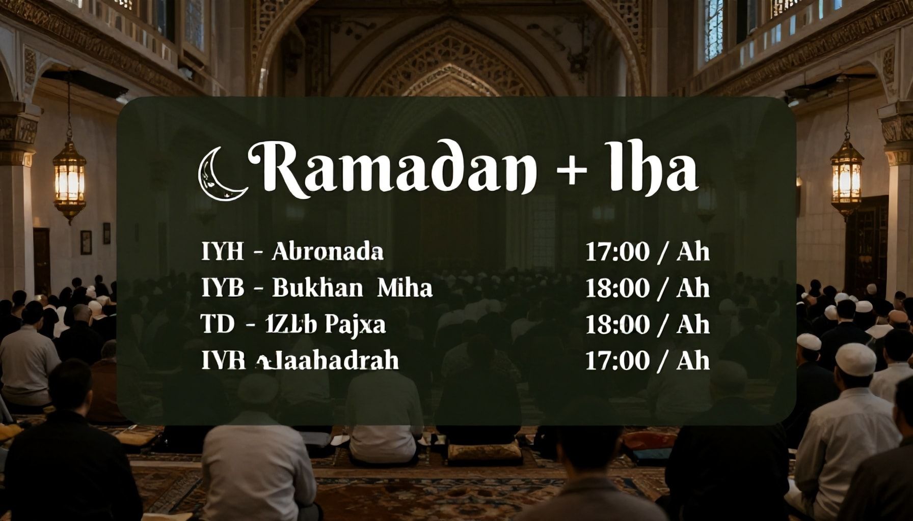 ما ينتظر المصلين في رمضان المقبل