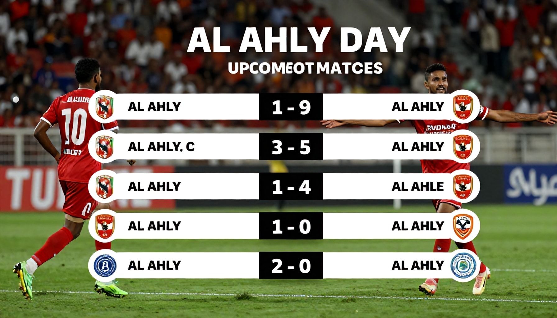 ماذا ينتظر الأهلي في المباريات القادمة