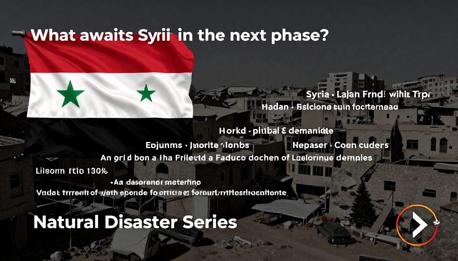 ماذا ينتظر سوريا في المرحلة المقبلة؟