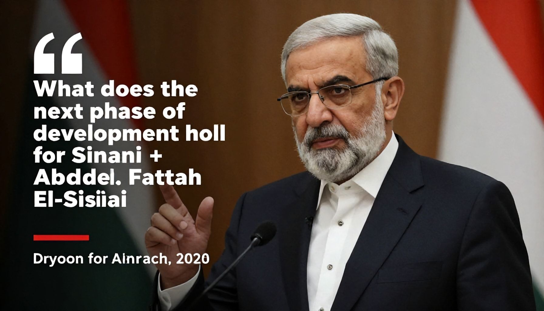 ماذا ينتظر سيناء في المرحلة المقبلة من التنمية