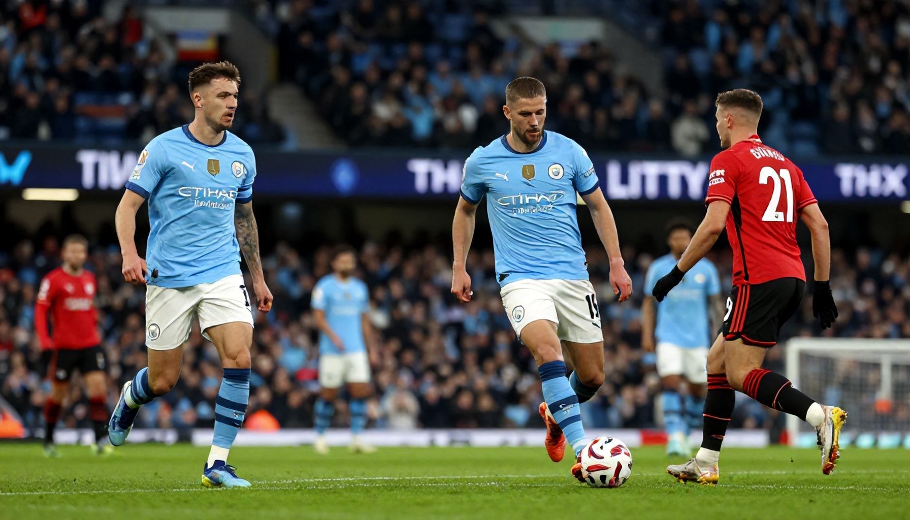 مان سيتي يسجل هدفين في الدقيقة الأولى ضد برينتفورد