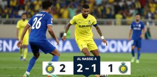 النصر يتصدر الدوري السعودي بعد فوزه على الهلال 2-1
