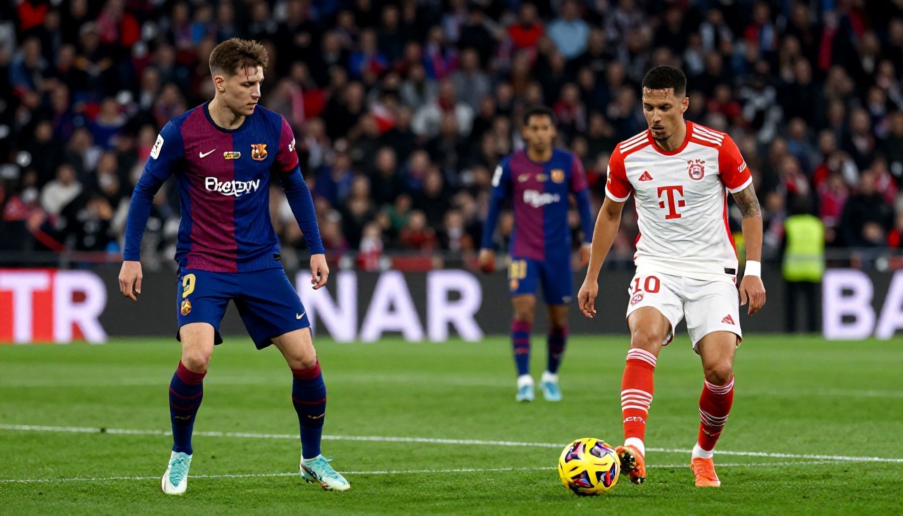 مباراة برشلونة وبايرن ميونخ في ربع النهائي