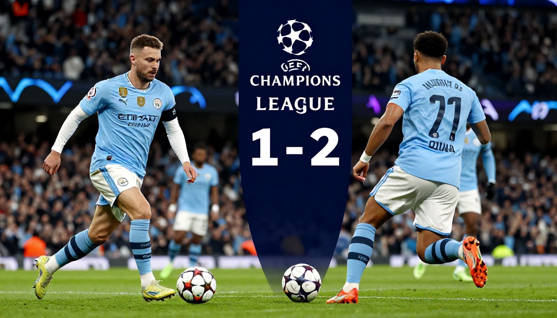 مبارة ريال مدريد ضد مانشستر سيتى في دوري أبطال أوروبا