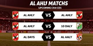 أهلي يواجه 3 فرق في 10 أيام