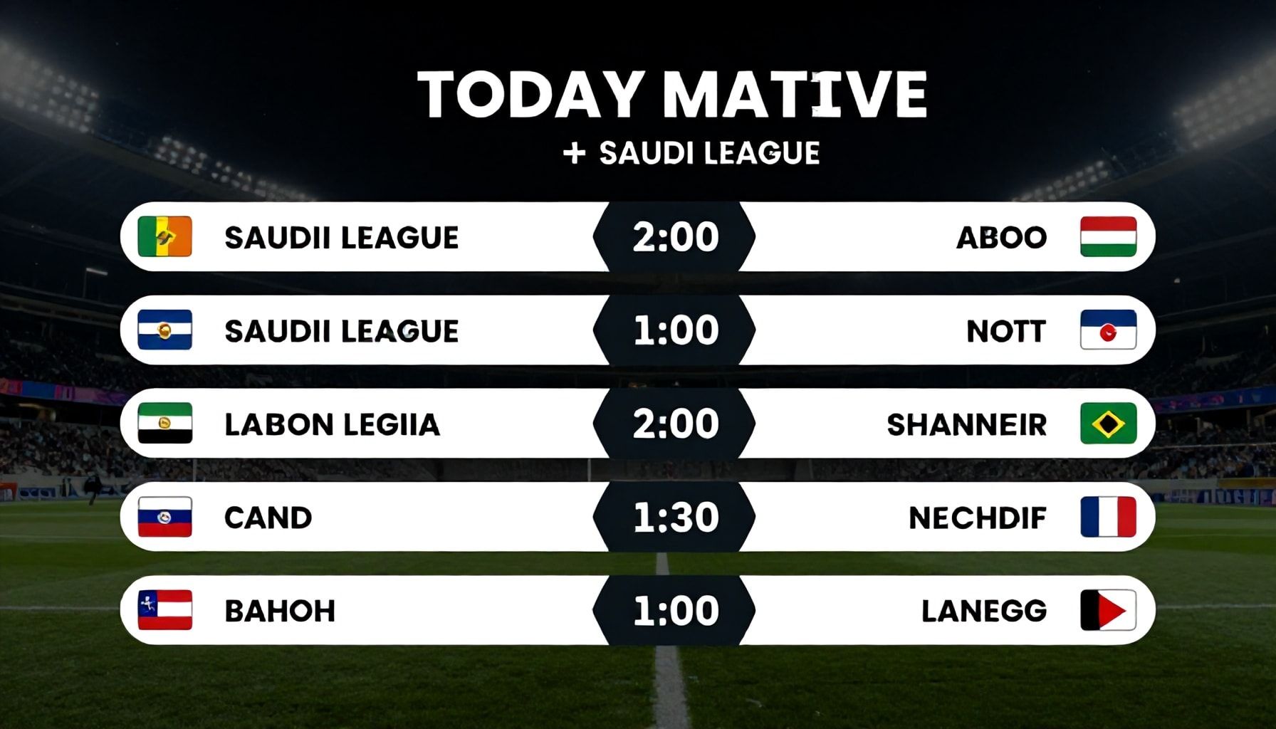 مباريات اليوم المباشر في الدوري السعودي