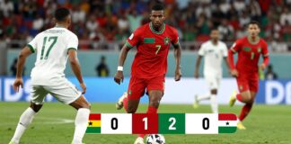 المغرب يسجل هدفين في أول 20 دقيقة ضد غانا