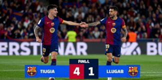 برشلونة يحقق الفوز الثاني على التوالي في الدوري الإسباني