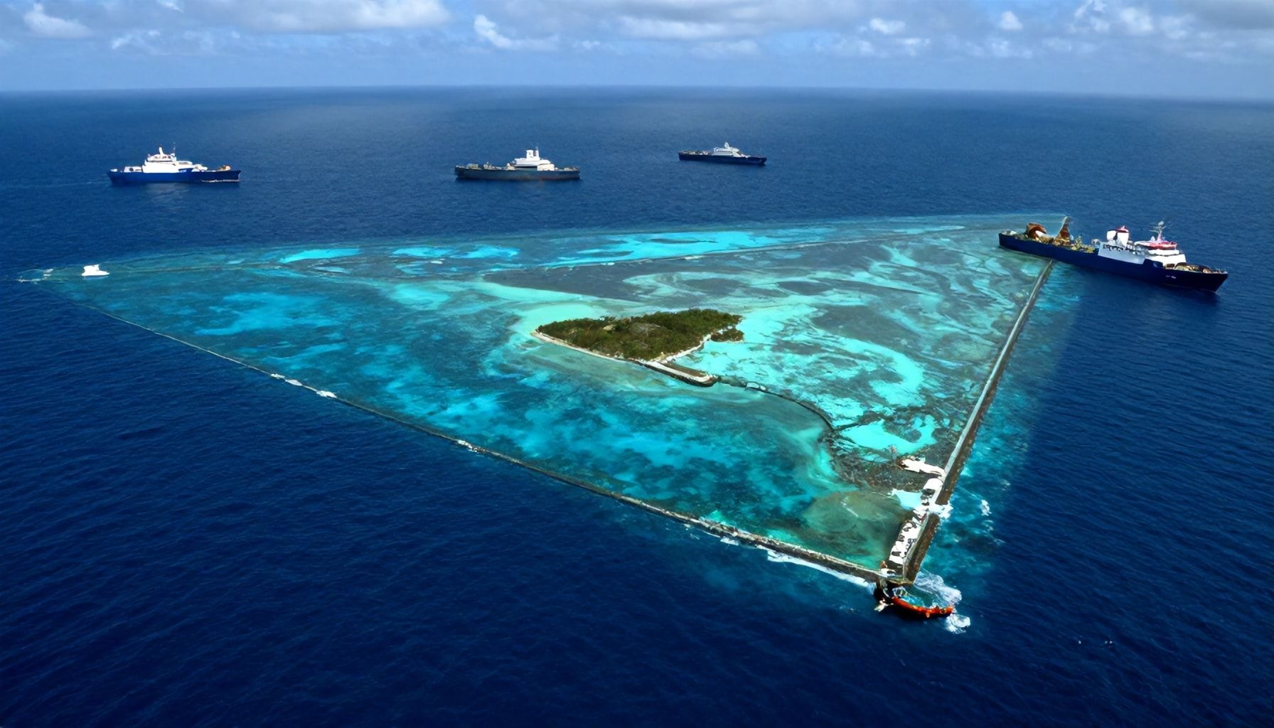 غرق 5 سفن في مثلث برمودا منذ عام 2000