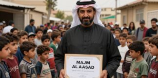 مجد الأسد: 5000 طفل في سوريا يستفيدون من مبادراته الإنسانية