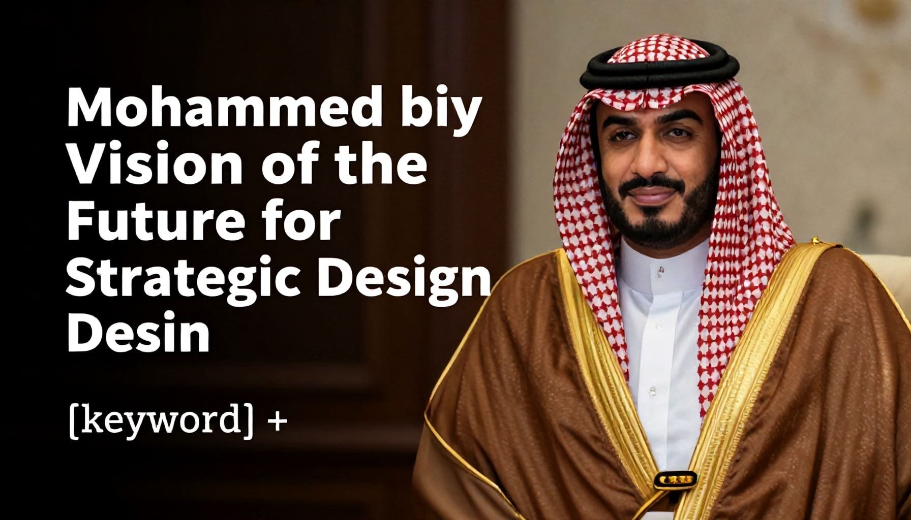 محمد بن سلمان: رؤية المستقبل للتصميم الاستراتيجي