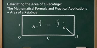 حساب مساحة المستطيل: الصيغة الرياضية والتطبيقات العملية