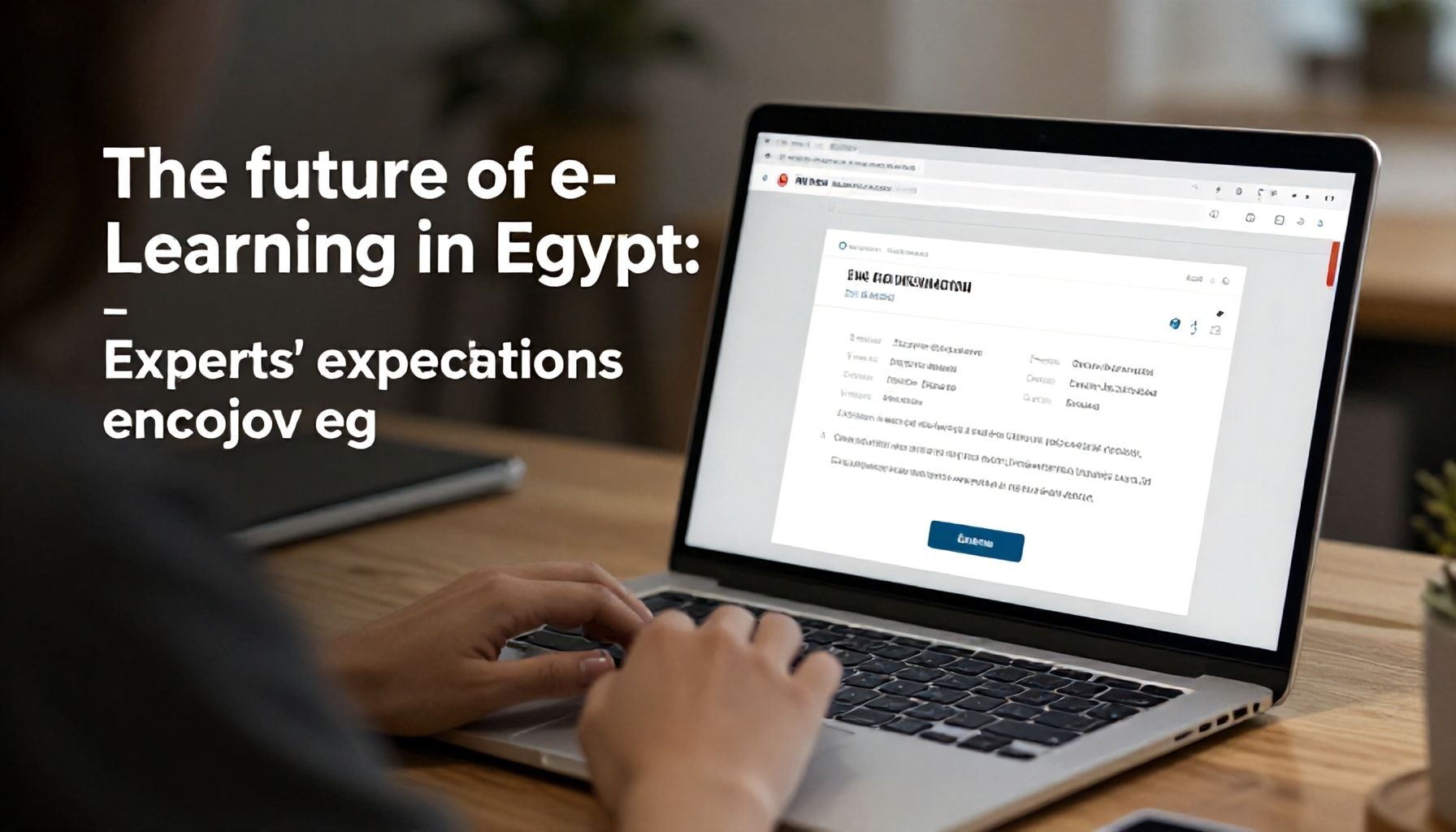 مستقبل التعليم الإلكتروني في مصر: توقعات الخبراء