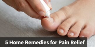 مسمار القدم: 5 نصائح لعلاج الألم في المنزل