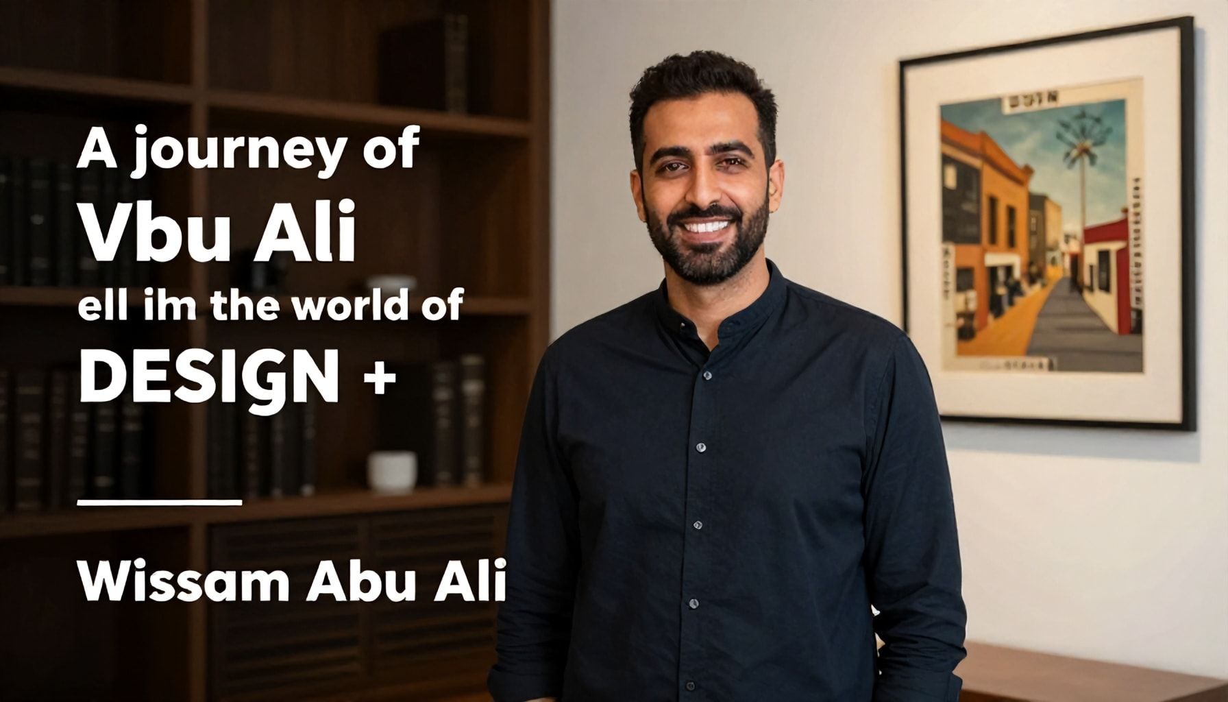 مسيرة وسام أبو علي في عالم التصميم