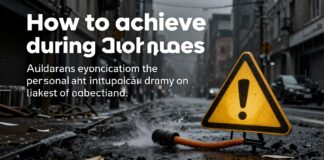 كيفية تحقيق السلامة الشخصية أثناء الزلازل