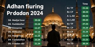 مواعيد الصلاة في القاهرة: توقيتات الأذان في شهر رمضان 2024