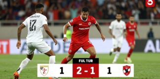 الاهلي ينتصر على الزمالك 2-1 في ديربي القاهرة