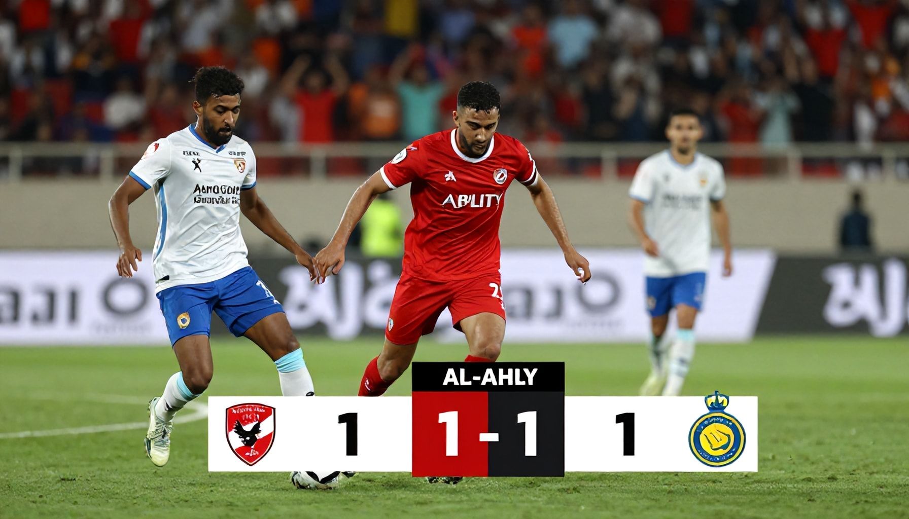 الاهلي يحقق انتصارًا 2-1 على النصر في نهائي كأس ولي العهد