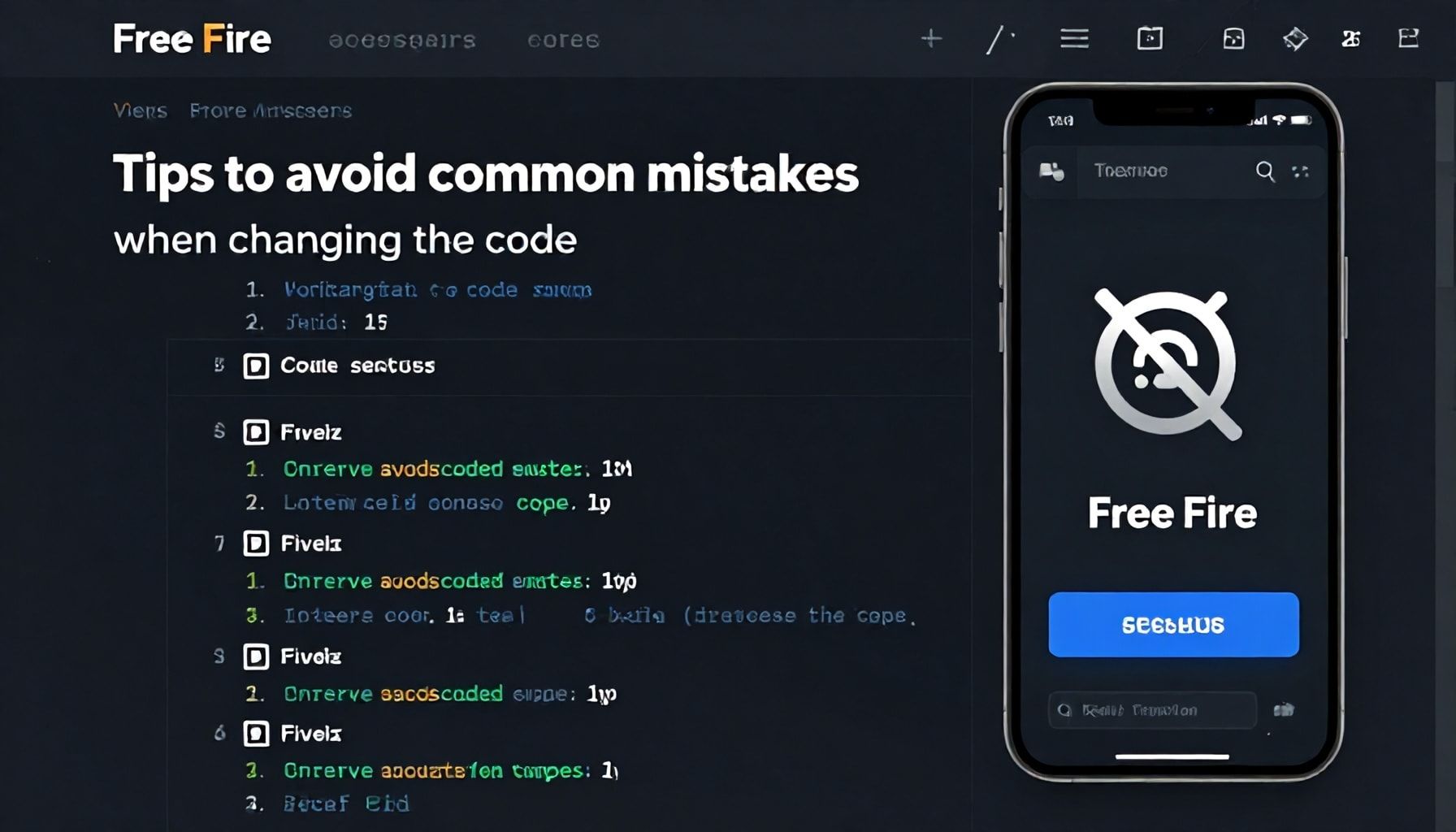 نصائح لتجنب الأخطاء الشائعة عند تغيير الكود