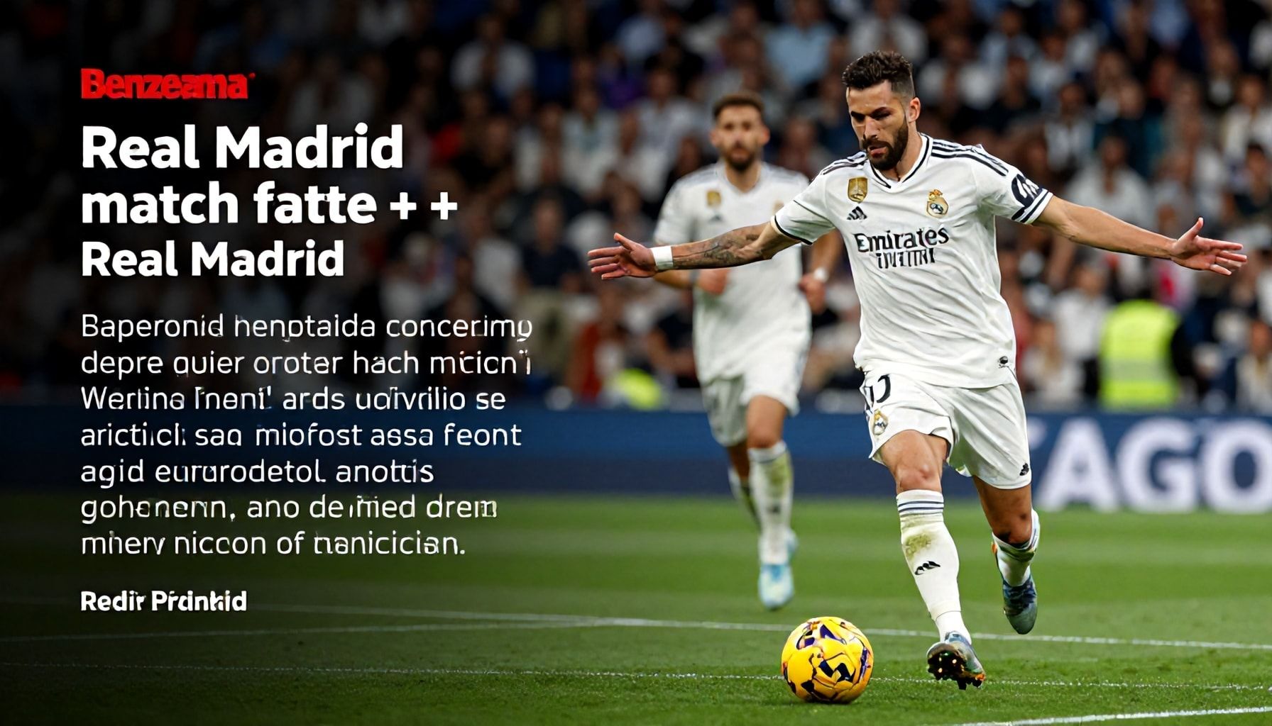 هداف بنزما يحدد مصير المباراة لصالح ريال مدريد