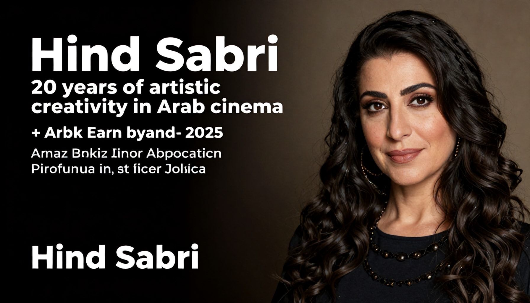 هند صبري: 20 عامًا من الإبداع الفني في السينما العربية