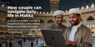 كيفية إدارة الأزواج لحاجاتهم اليومية في مكة المكرمة