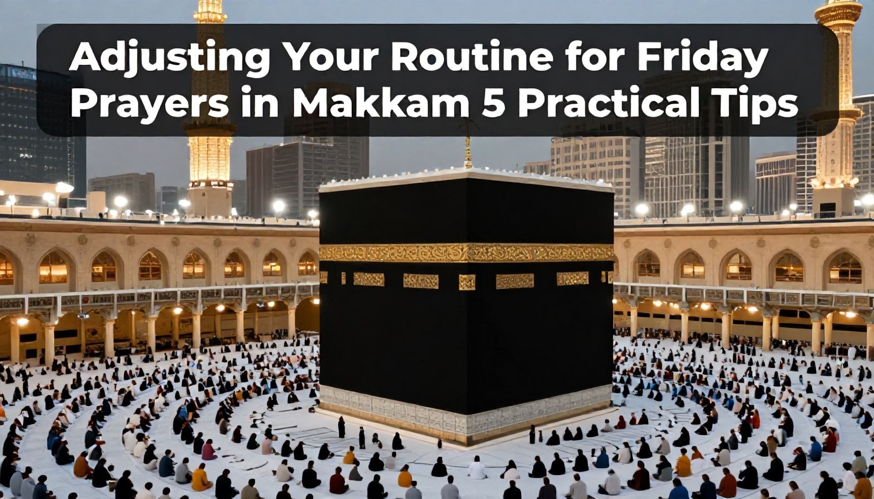 تعديل روتينك لصلاة الجمعة في مكة: 5 نصائح عملية