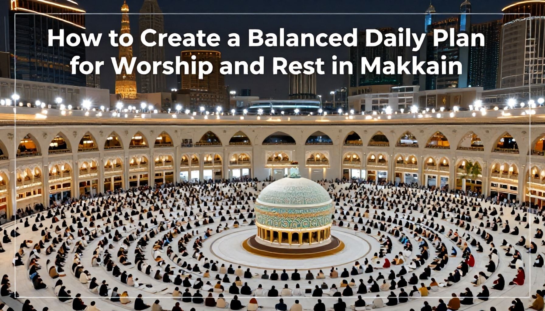 كيفية تنظيم يومك بين العبادة والراحة في مكة المكرمة