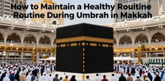 نصائح صحية للحفاظ على روتين صحي أثناء العمرة في مكة المكرمة