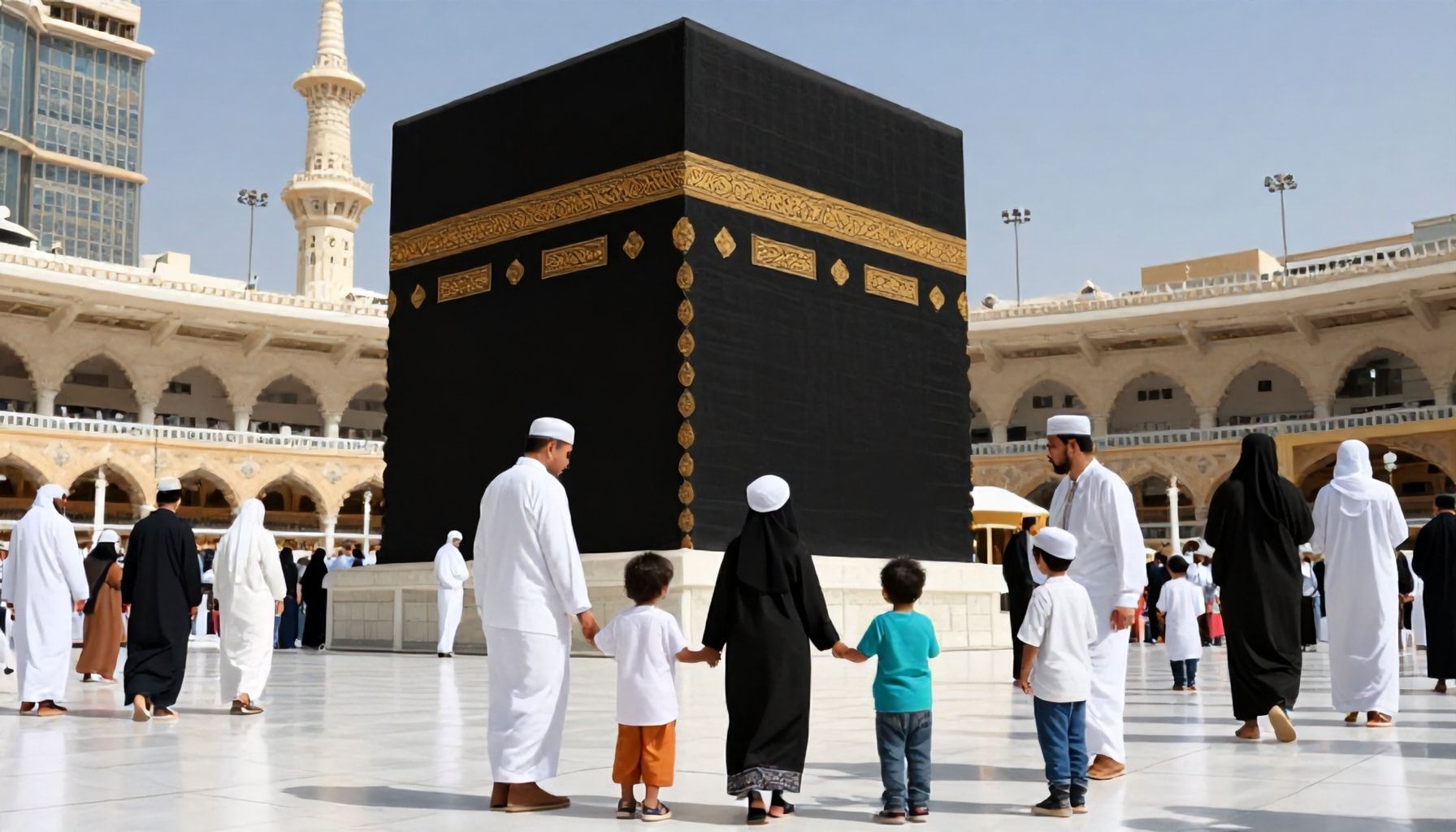 تنظيم جدول يومي مع الأطفال خلال العمرة في مكة: 5 نصائح عملية