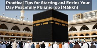 نصائح عملية لبدء ونهاية يوم هادئين خلال العمرة في مكة