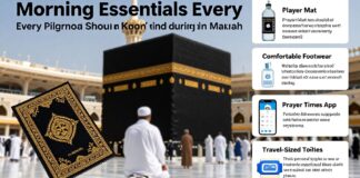 أهم 5 ضروريات الصباح لمؤدي العمرة في مكة
