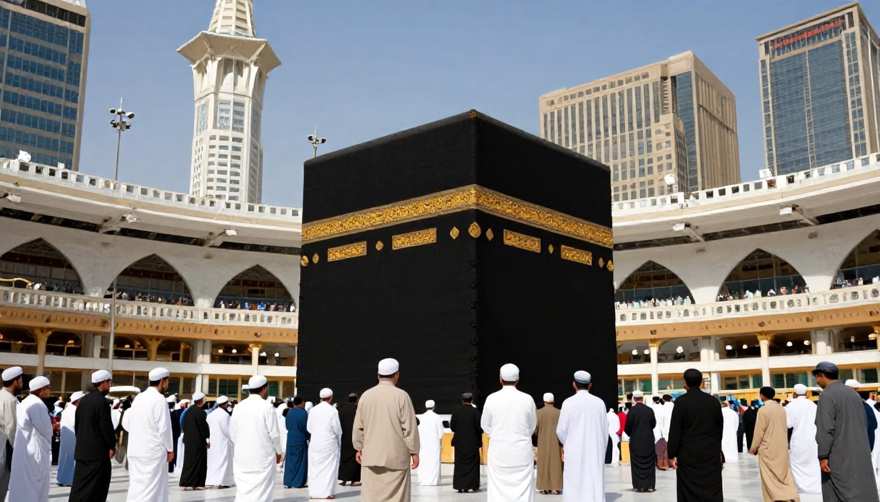 روتين يومي فعال لعائلات العمرة في مكة